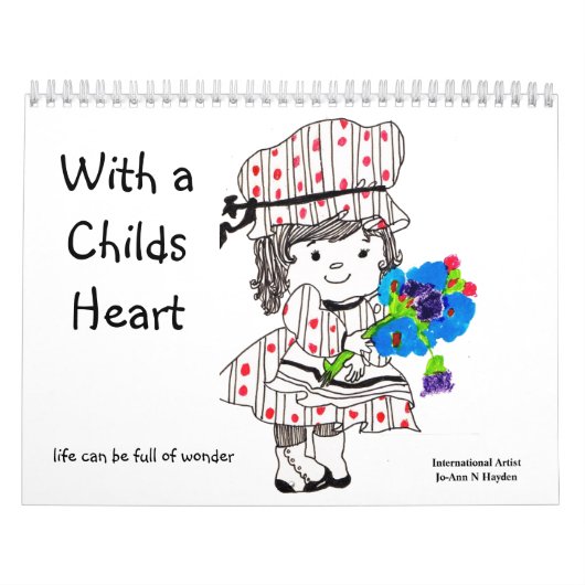 MET EEN CHILDS HEART-KALENDER KALENDER (Hoes)