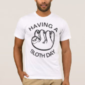 Met een dag t-shirt (Voorkant)