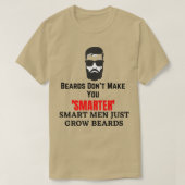 Met een deuk kun je niet slimmer slimme mannen mak t-shirt (Design voorkant)