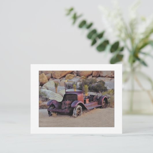 "met een DOF van twee korte duur" Briefkaart (Staand voorkant)