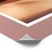 Met een gouden glitter van 16 roos druppelt u op f poster (Hoek)