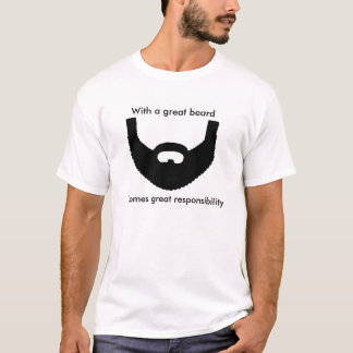 Met een grote baard (Mannen T) T-shirt