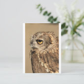 Met een hak briefkaart (Staand voorkant)