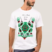 met een hart van de Haida T-shirt (Voorkant)