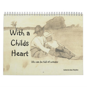 MET EEN KALENDER VAN HET HART CHILDS