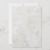 Met een kerstfeest bespaar je de datum save the date (Achterkant)