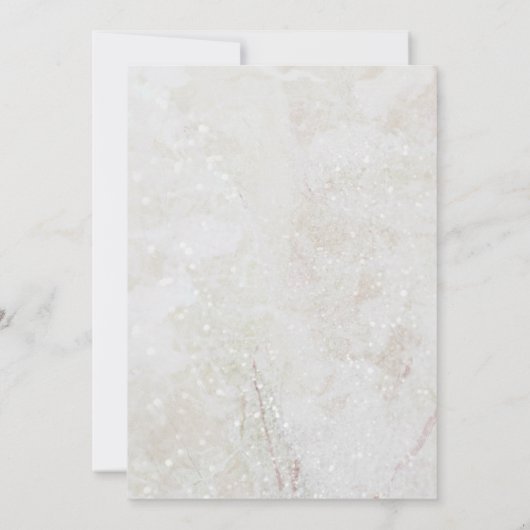 Met een kerstfeest bespaar je de datum save the date (Achterkant)