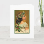 Met een kerstkaart voor kinderen feestdagen kaart (Voorkant)