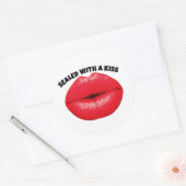 MET EEN KISS, STICKERS (Envelop)