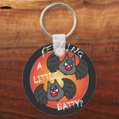 Met een kleine partij | Halloween Sleutelhanger (Voorkant)