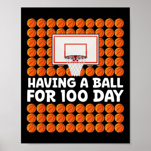 met een kogel van 100 dagen op school 10 poster (Voorkant)