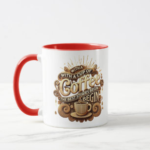 Met een kop koffie - De beste verhalen beginnen Mo
