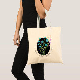 Met een kunstmatig ontwerp tote bag