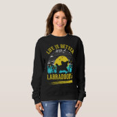 Met een Labradoodle Trui (Voorkant volledig)