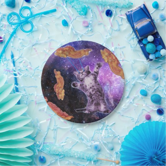 Met een laseroog geslagen karton papieren bordje (Feest)