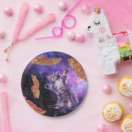 Met een laseroog geslagen karton papieren bordje (Feest)