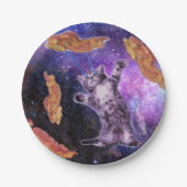 Met een laseroog geslagen karton papieren bordje (Voorkant)