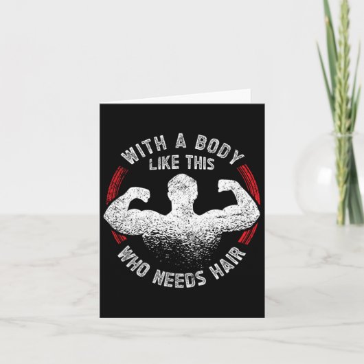 Met een lichaam als dit, wie heeft haar nodig? Kal Kaart (Voorkant)