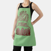 Met een liefdesfeestdag schort (Insitu)