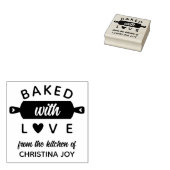 Met een liefdeshandleiding wordt de kleine bedrijf rubberstempel (Gestempeld)