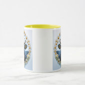 Met een marguerrilla. mok (Midden)