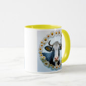 Met een marguerrilla. mok (Voorkant rechts)