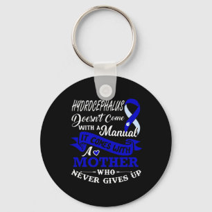 Met een moeder die nooit het lint opgeeft sleutelhanger