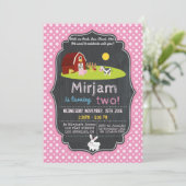 MET EEN OINK, BAA, CLUCK, MOO BOERDERIJ BIRTHDAY KAART (Staand voorkant)