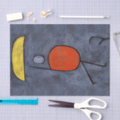 Met een paraplu van Paul Klee, Abstracte kunst Tissuepapier (Craft)