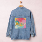 met een penseel beschilderd denim jacket (Hangar)