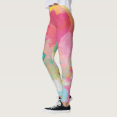 met een penseel beschilderd leggings (Links)
