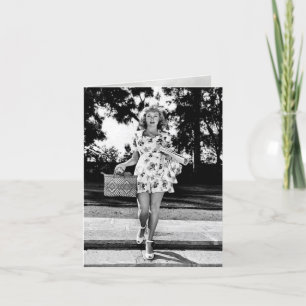 "met een picknickmand" Kaart