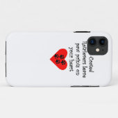Met een platte laag opgerold opgeruimde opbergafdr Case-Mate iPhone case (Achterkant (horizontaal))