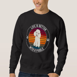 Met Een Poodle Poodle Eigenaar Hond Trui