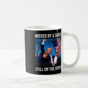 Met een schot Donald Trump historisch moment Koffiemok