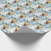 met een touwtje in het vizier cadeaupapier (Hoek)