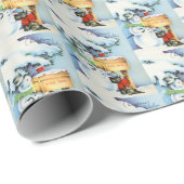 met een touwtje in het vizier cadeaupapier (Rol Hoek)