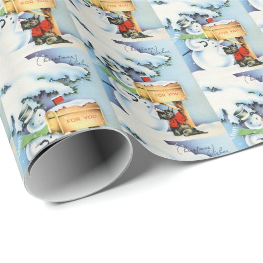 met een touwtje in het vizier cadeaupapier (Rol Hoek)