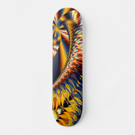 Met een twist skateboard