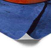 Met een Umbrella, 1939 door Paul Klee Poster (Hoek)