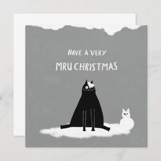 Met een zeer MRU kerstmis (Voorkant / Achterkant)