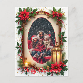 Met eigen foto Sneeuwige Sentimenten Feestdagenkaart