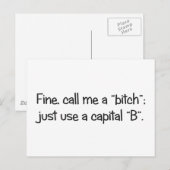 Met eigen vermogen B Briefkaart (Voorkant / Achterkant)