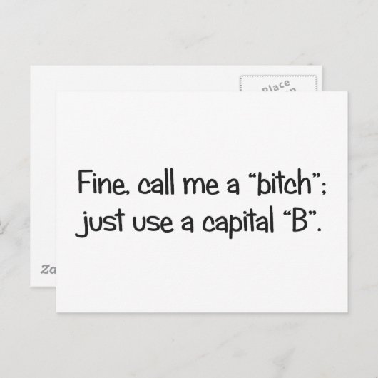 Met eigen vermogen B Briefkaart (Voorkant / Achterkant)