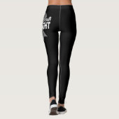 Met elke adem zal ik longkanker bestrijden leggings (Achterkant)
