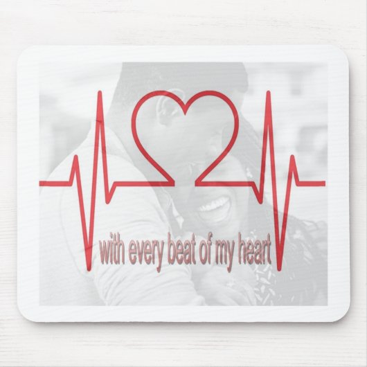 Met elke beat muismat (Voorkant)