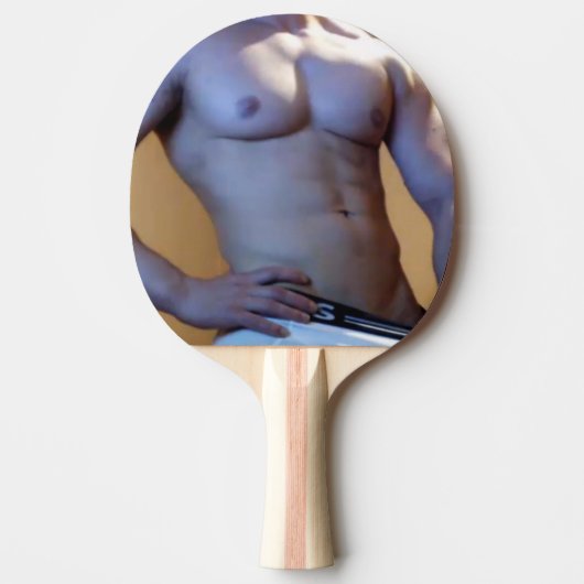 Met .Elke Swat van de Paddle, spuit jezelf in Tafeltennisbatje (Voorkant)