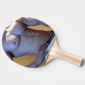 Met .Elke Swat van de Paddle, spuit jezelf in Tafeltennisbatje (Zijkant)