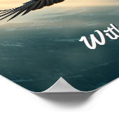 Met elke uitdaging, verhoog je | poster (Hoek)