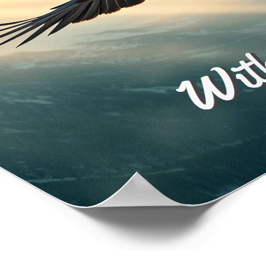 Met elke uitdaging, verhoog je | poster (Hoek)